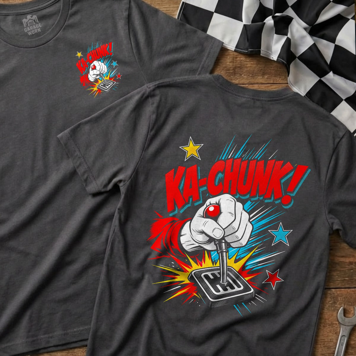 Charcoal | Front & Back