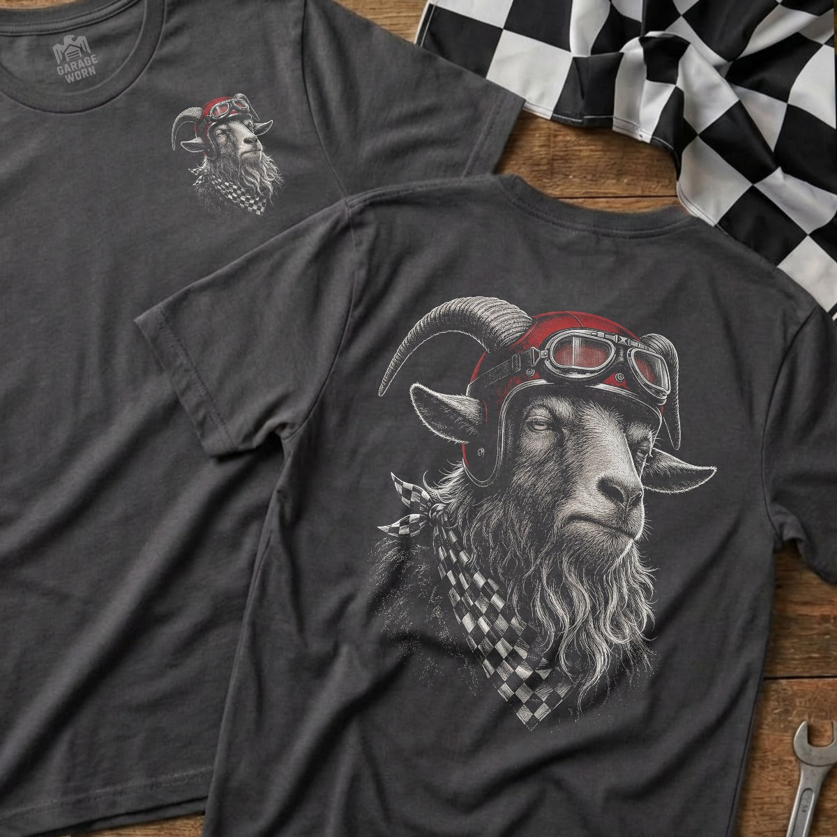 Charcoal | Front & Back