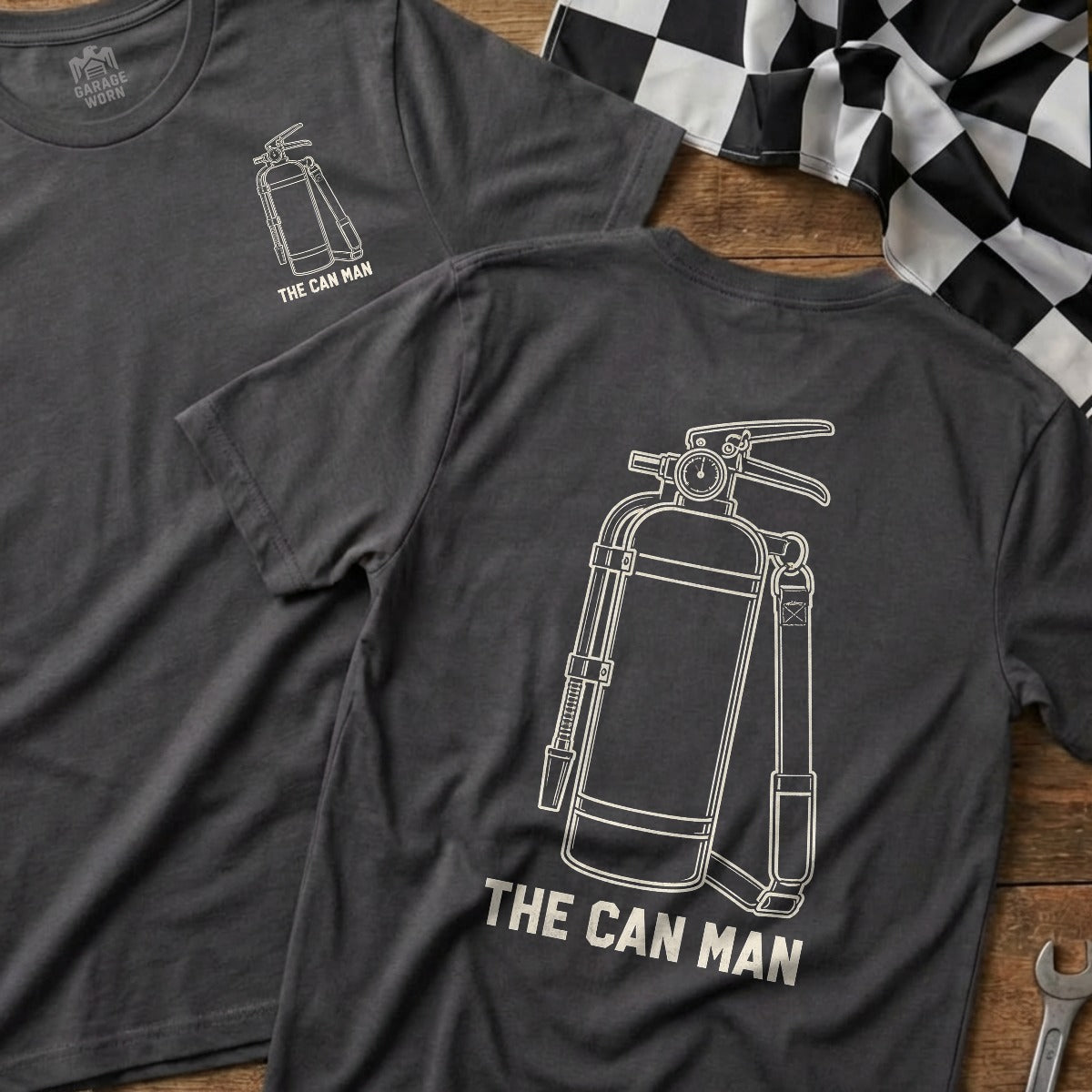 Charcoal | Front & Back
