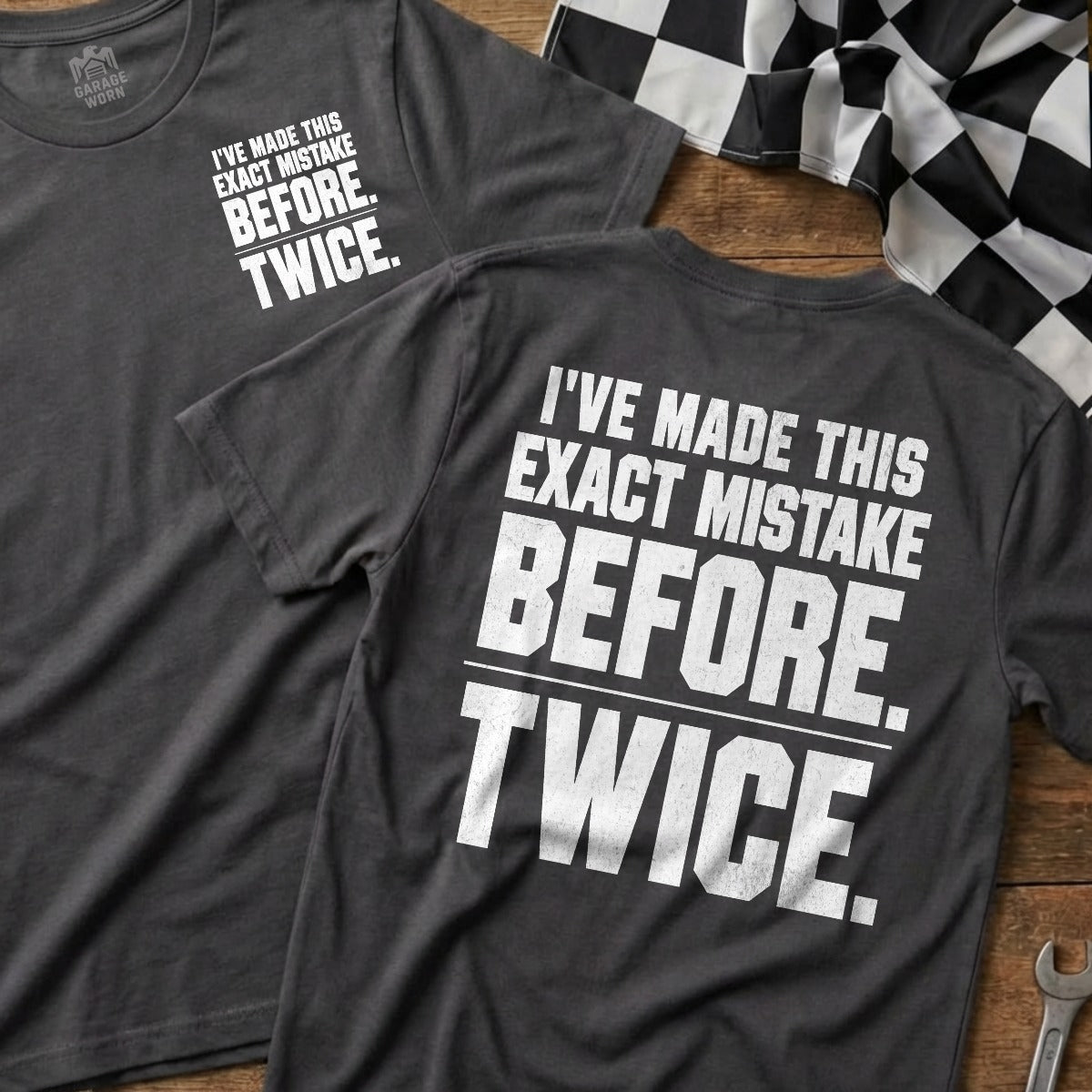 Charcoal | Front & Back
