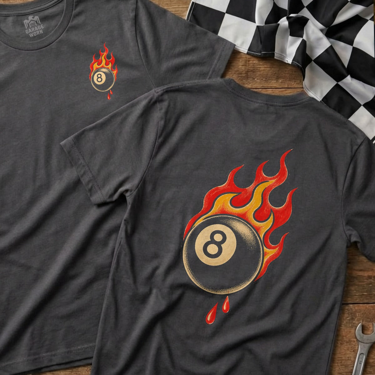 Charcoal | Front & Back