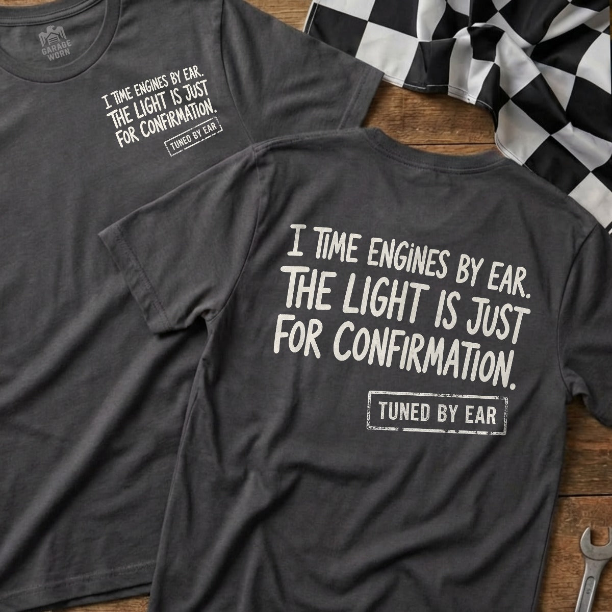Charcoal | Front & Back