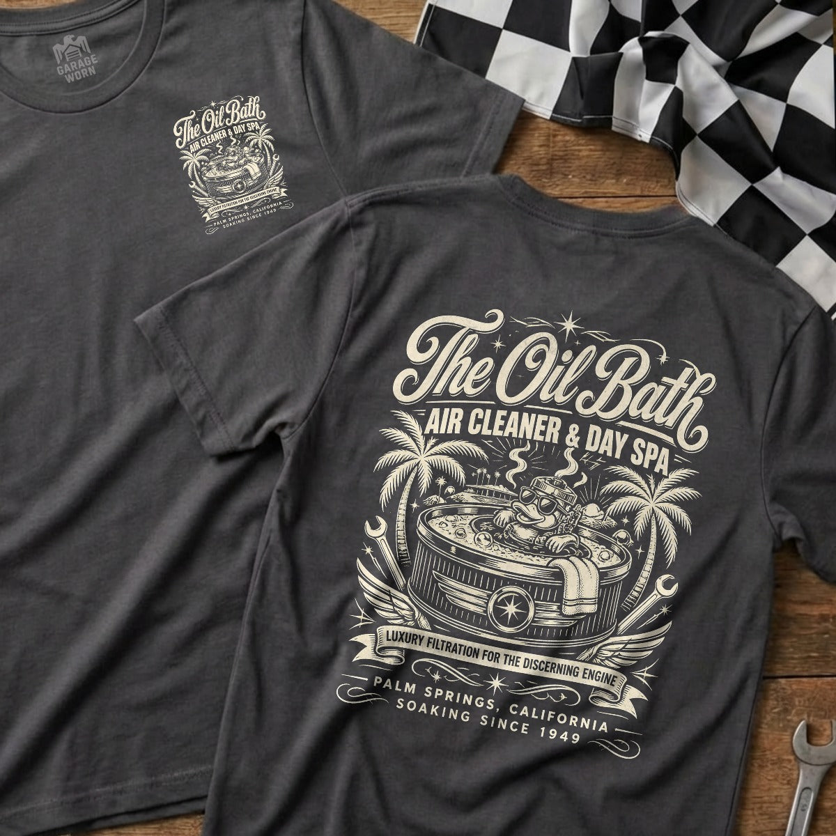 Charcoal | Front & Back