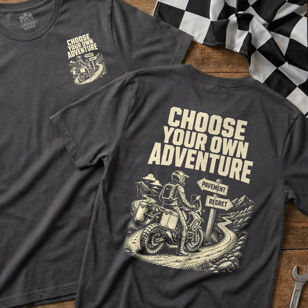 Charcoal | Front & Back
