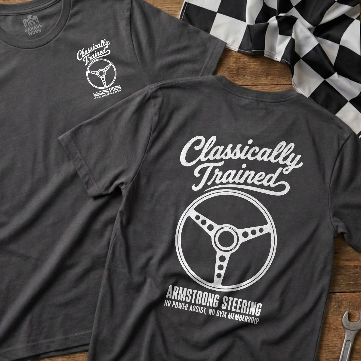Charcoal | Front & Back