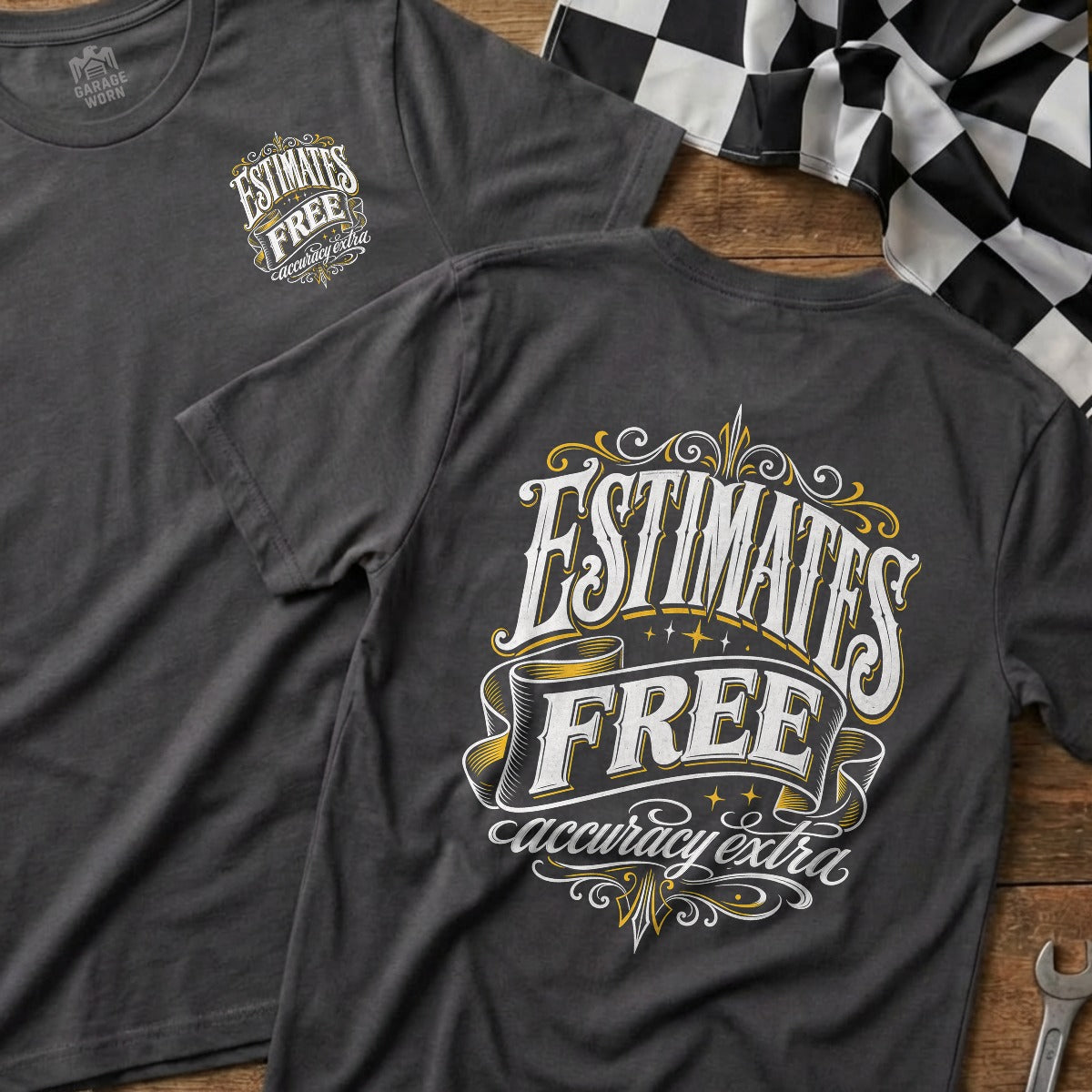 Charcoal | Front & Back