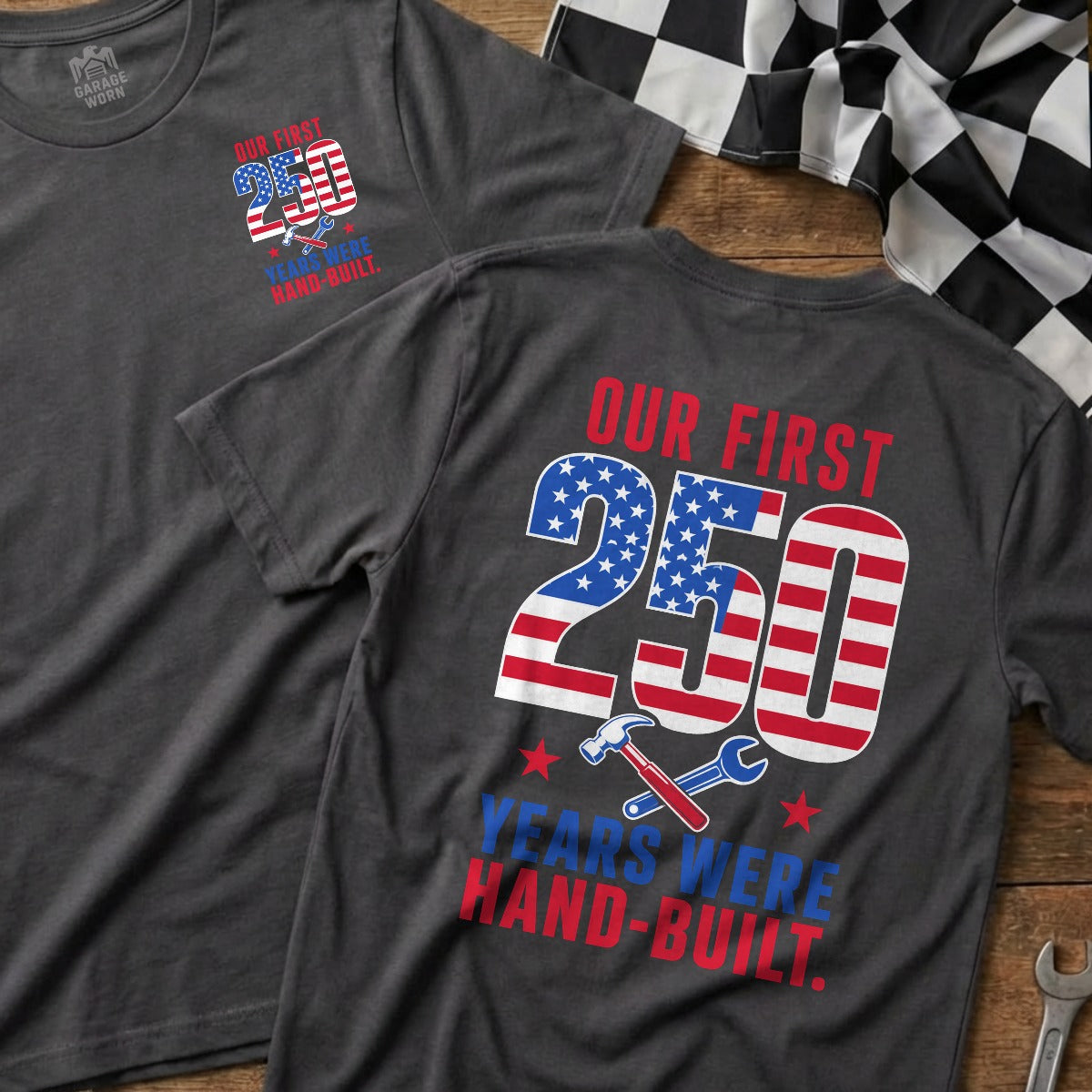 Charcoal | Front & Back