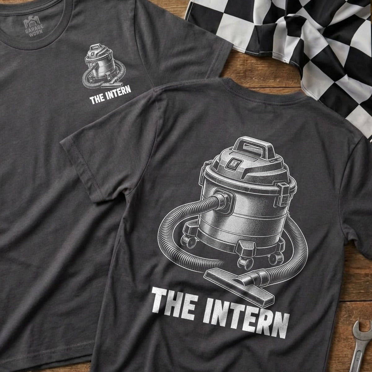 Charcoal | Front & Back