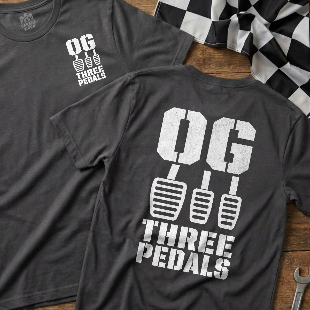 Charcoal | Front & Back