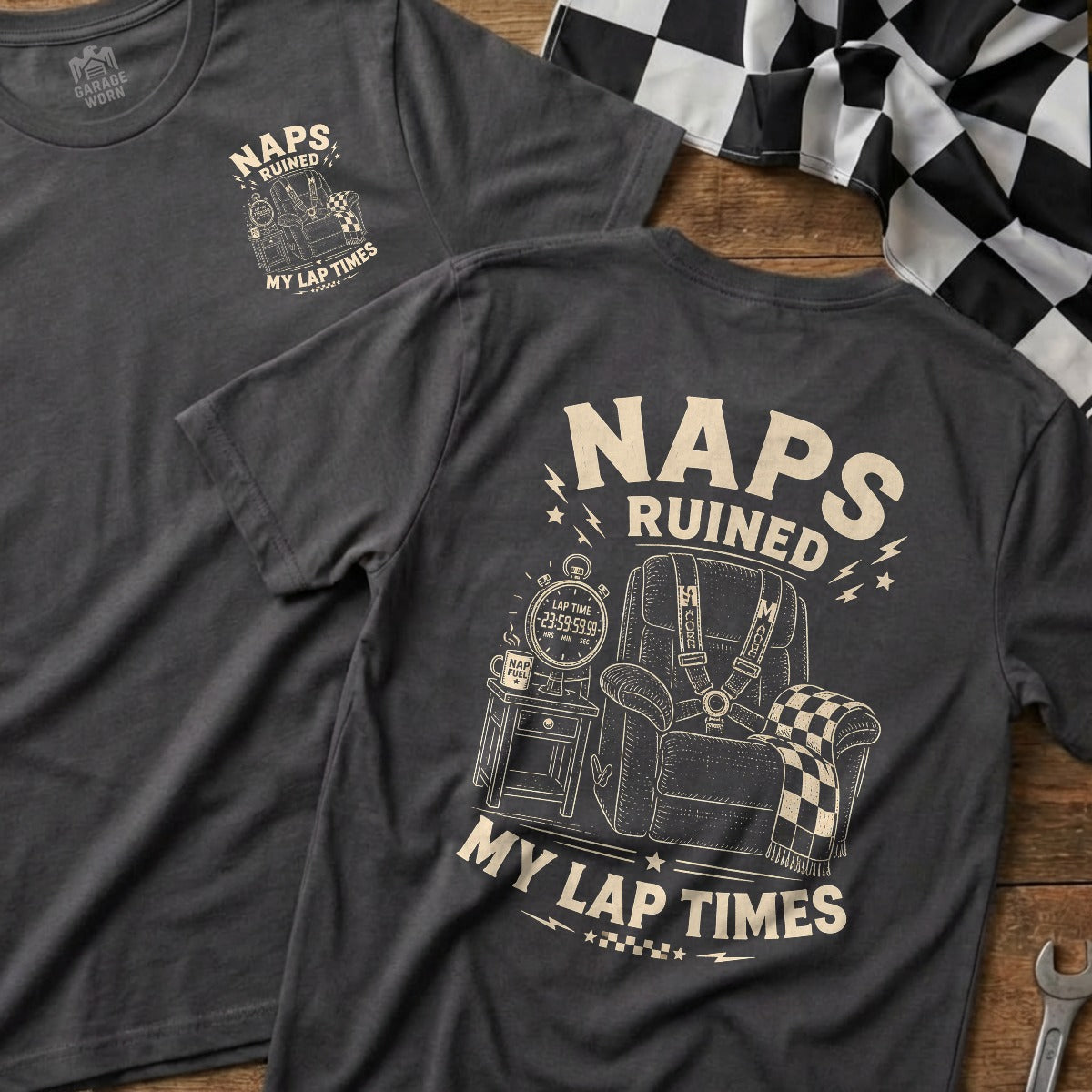 Charcoal | Front & Back