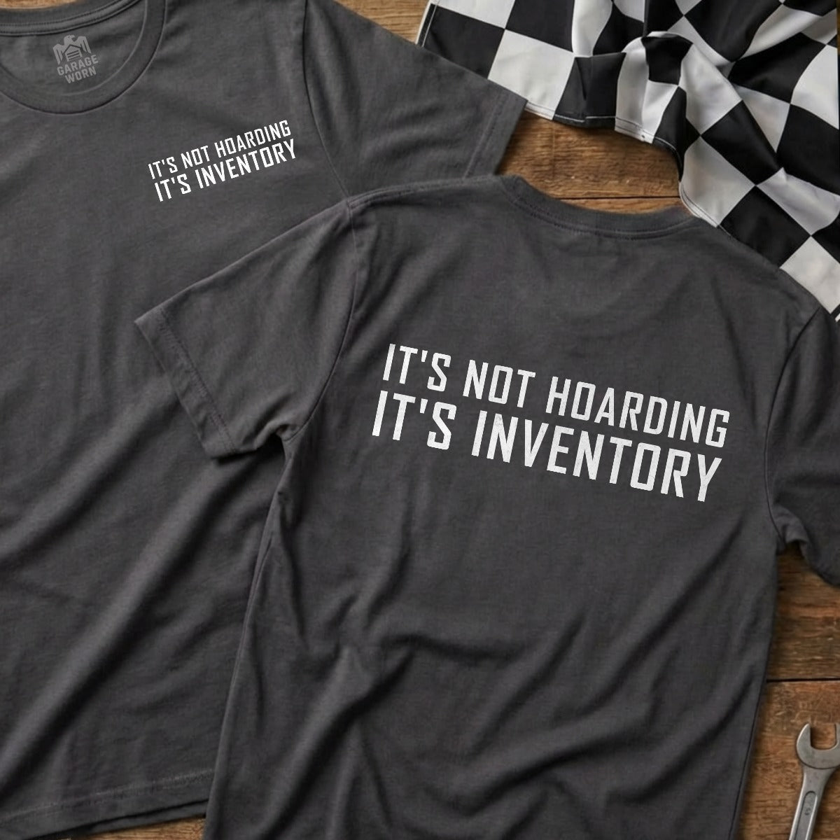 Charcoal | Front & Back