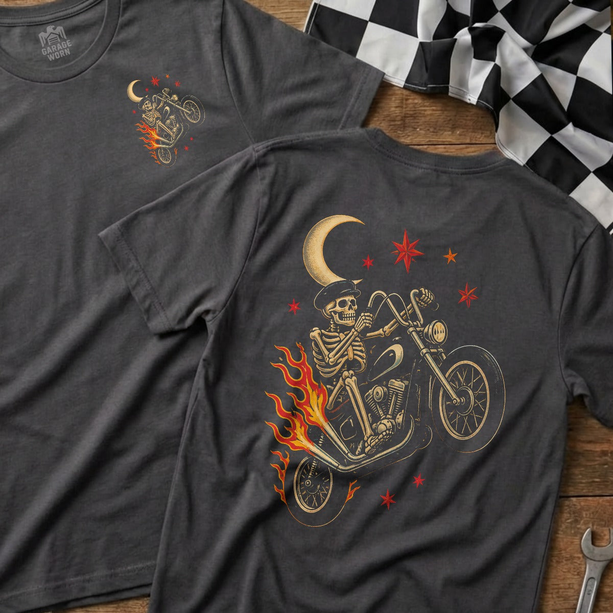 Charcoal | Front & Back