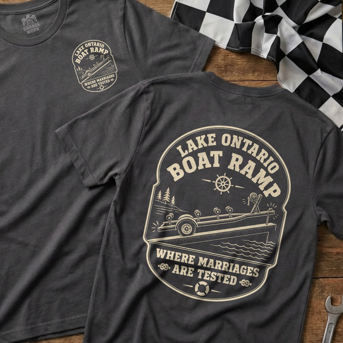 Charcoal | Front & Back