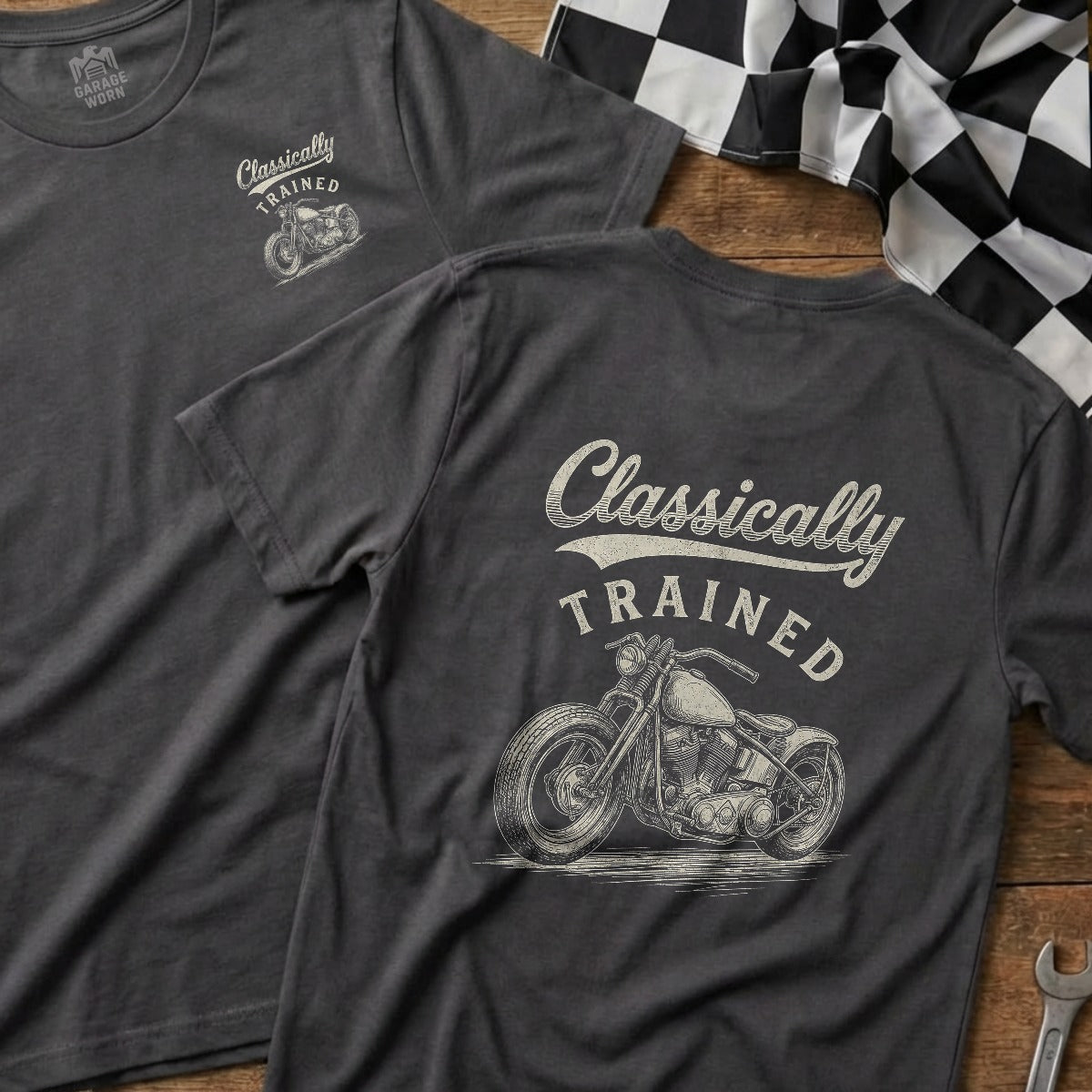 Charcoal | Front & Back