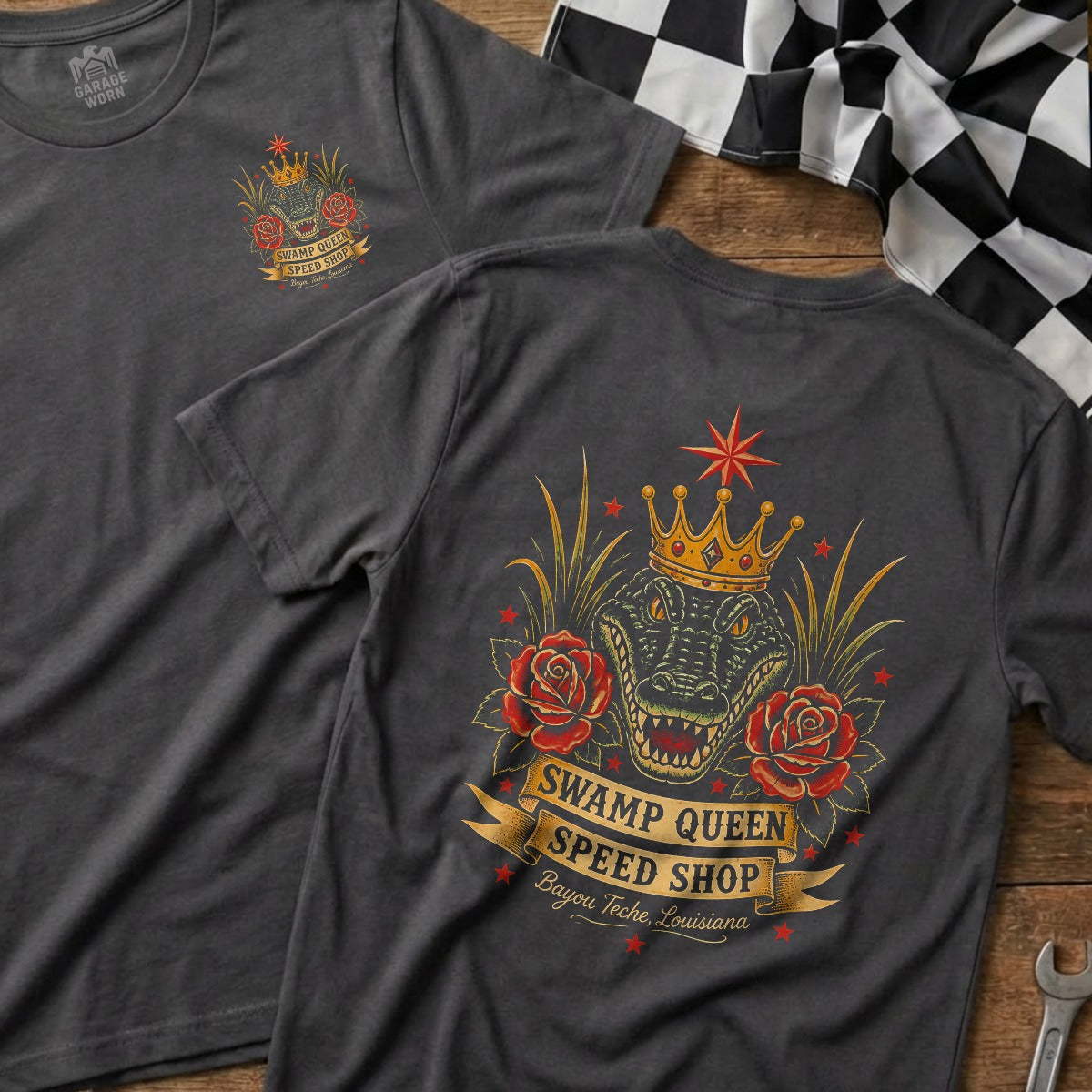 Charcoal | Front & Back