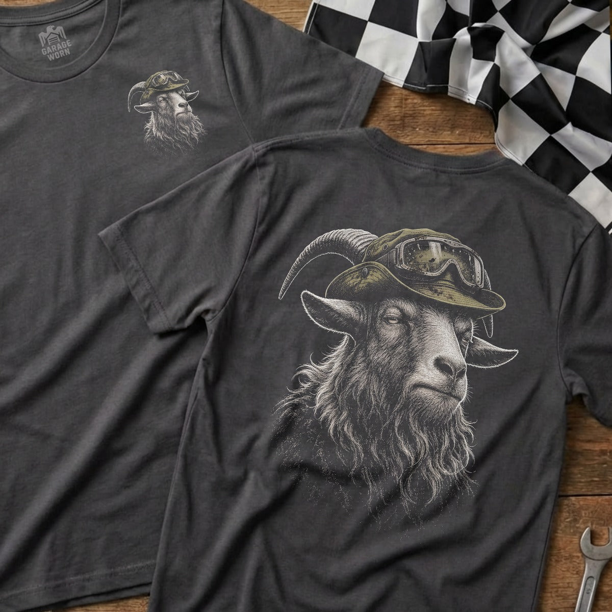 Charcoal | Front & Back