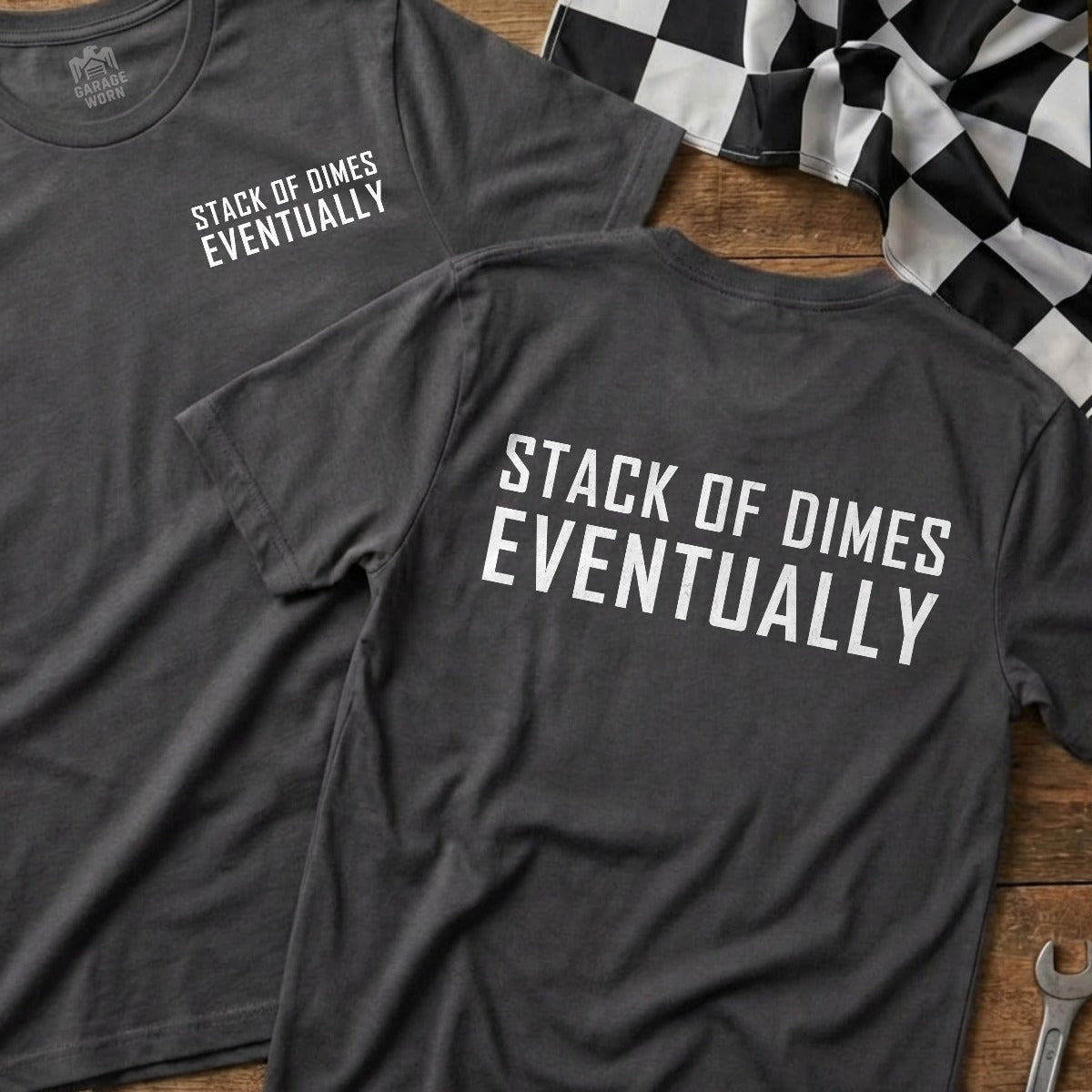 Charcoal | Front & Back