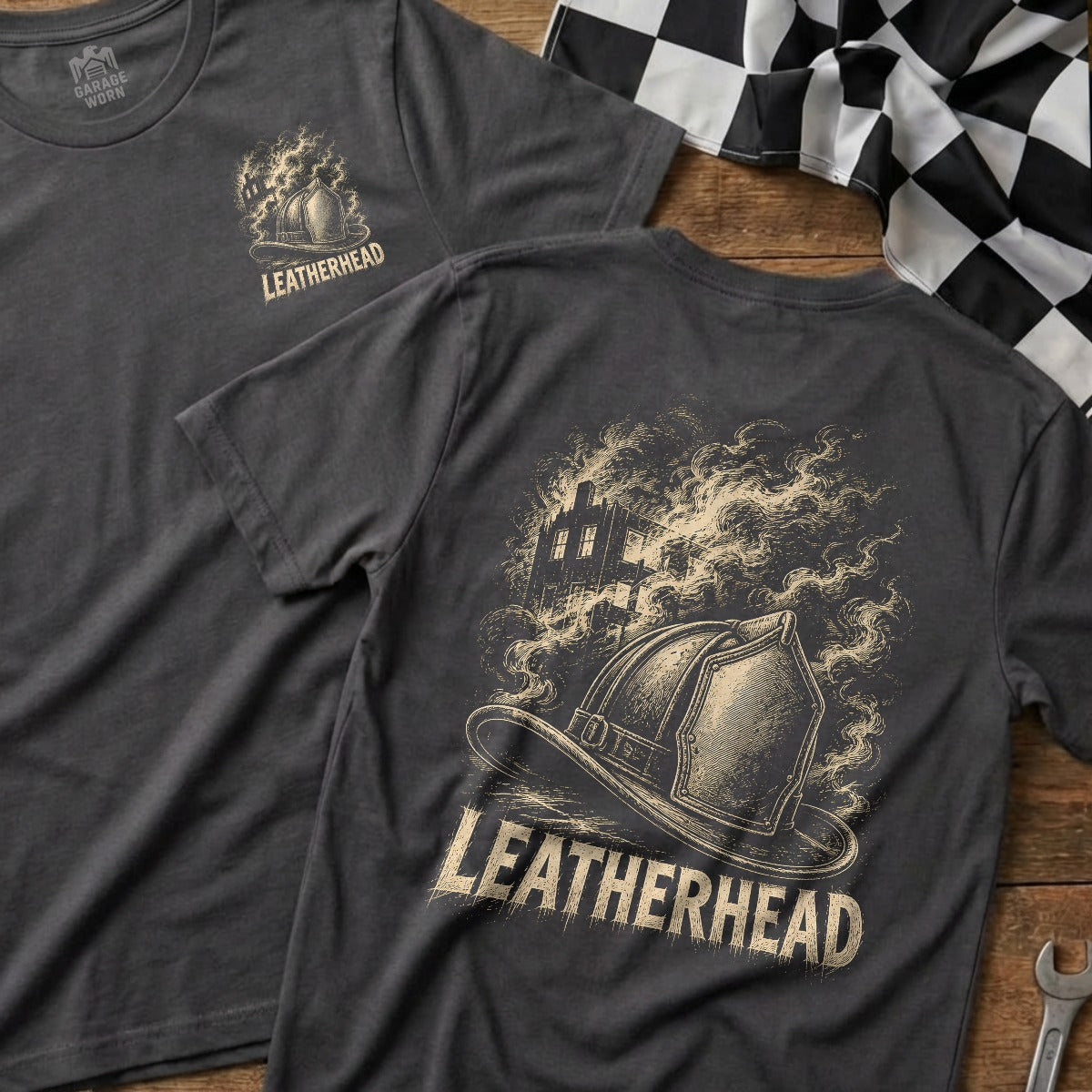 Charcoal | Front & Back