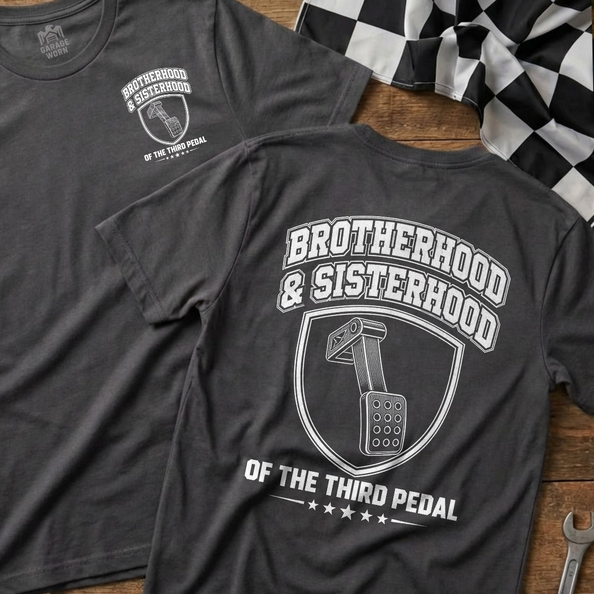 Charcoal | Front & Back