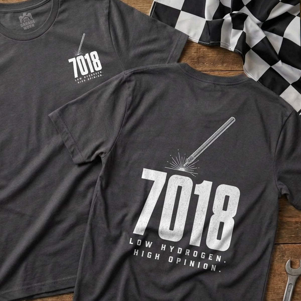 Charcoal | Front & Back