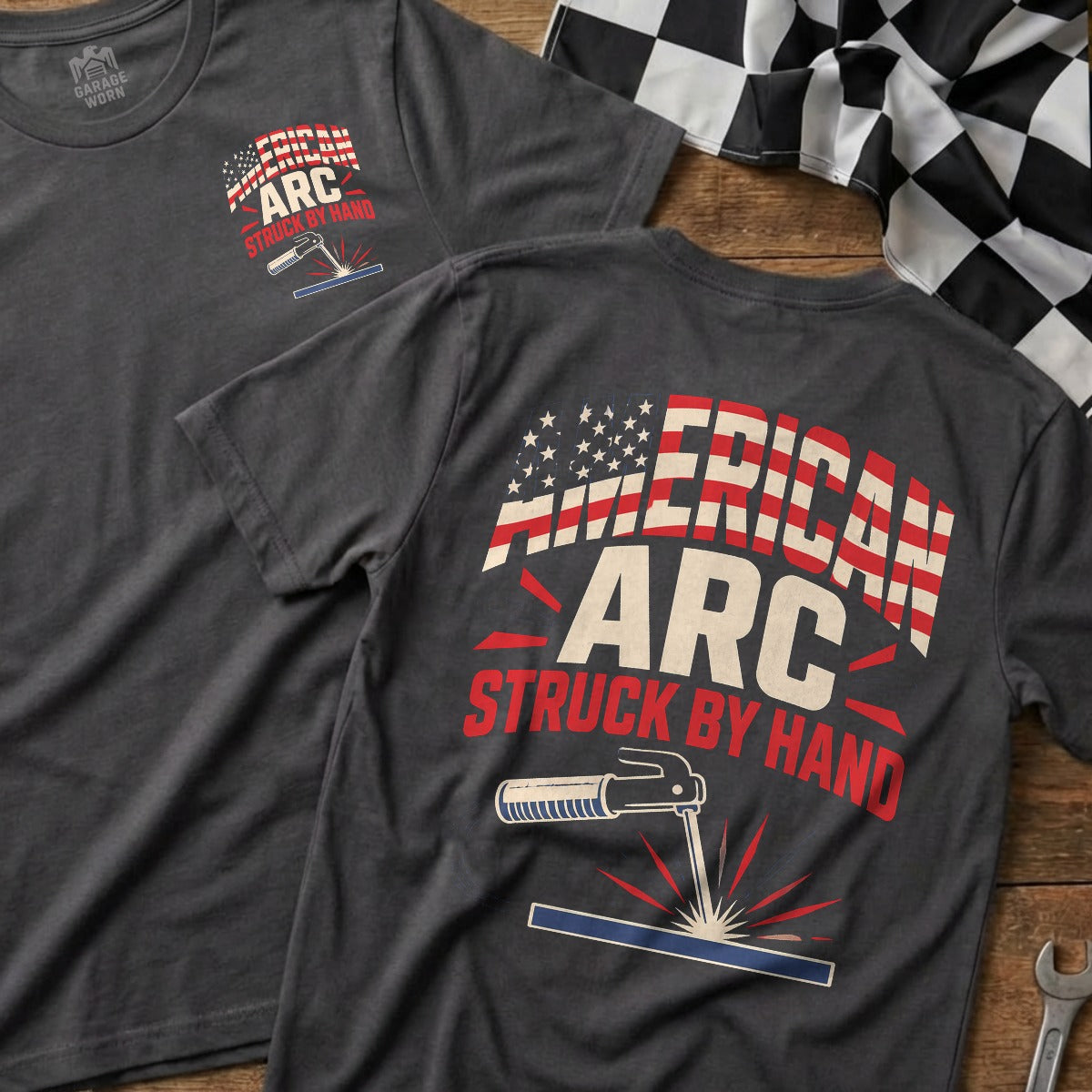 Charcoal | Front & Back