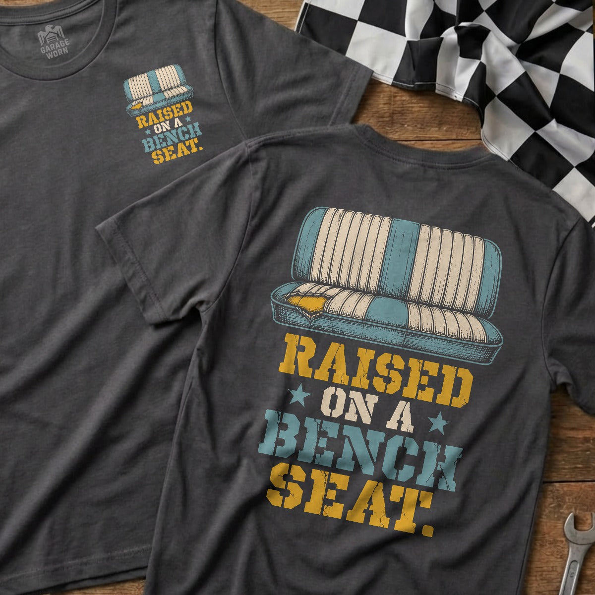 Charcoal | Front & Back