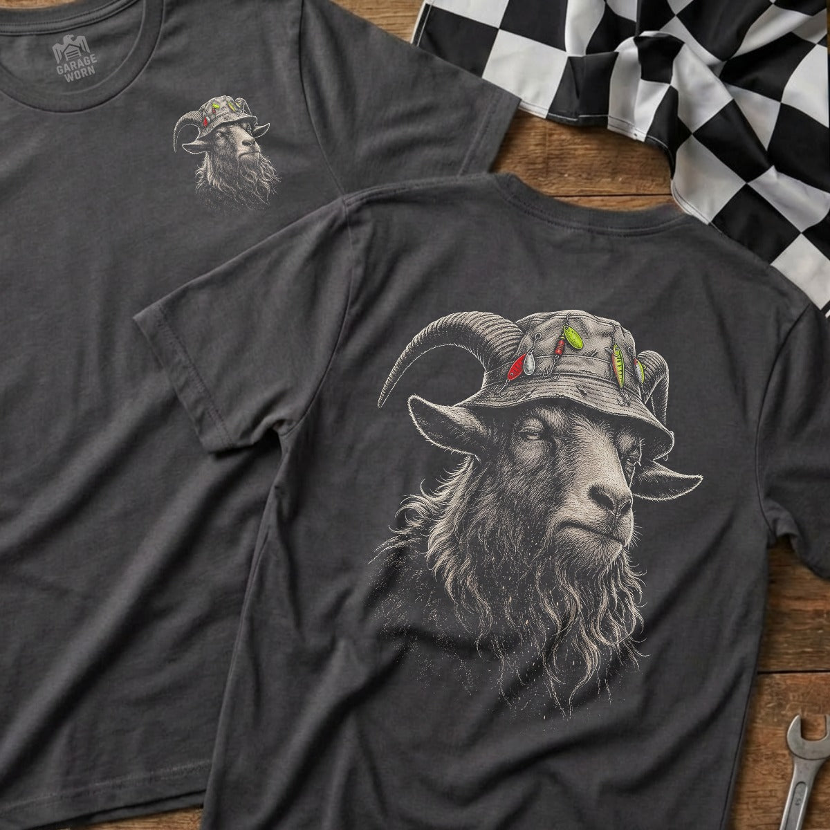 Charcoal | Front & Back