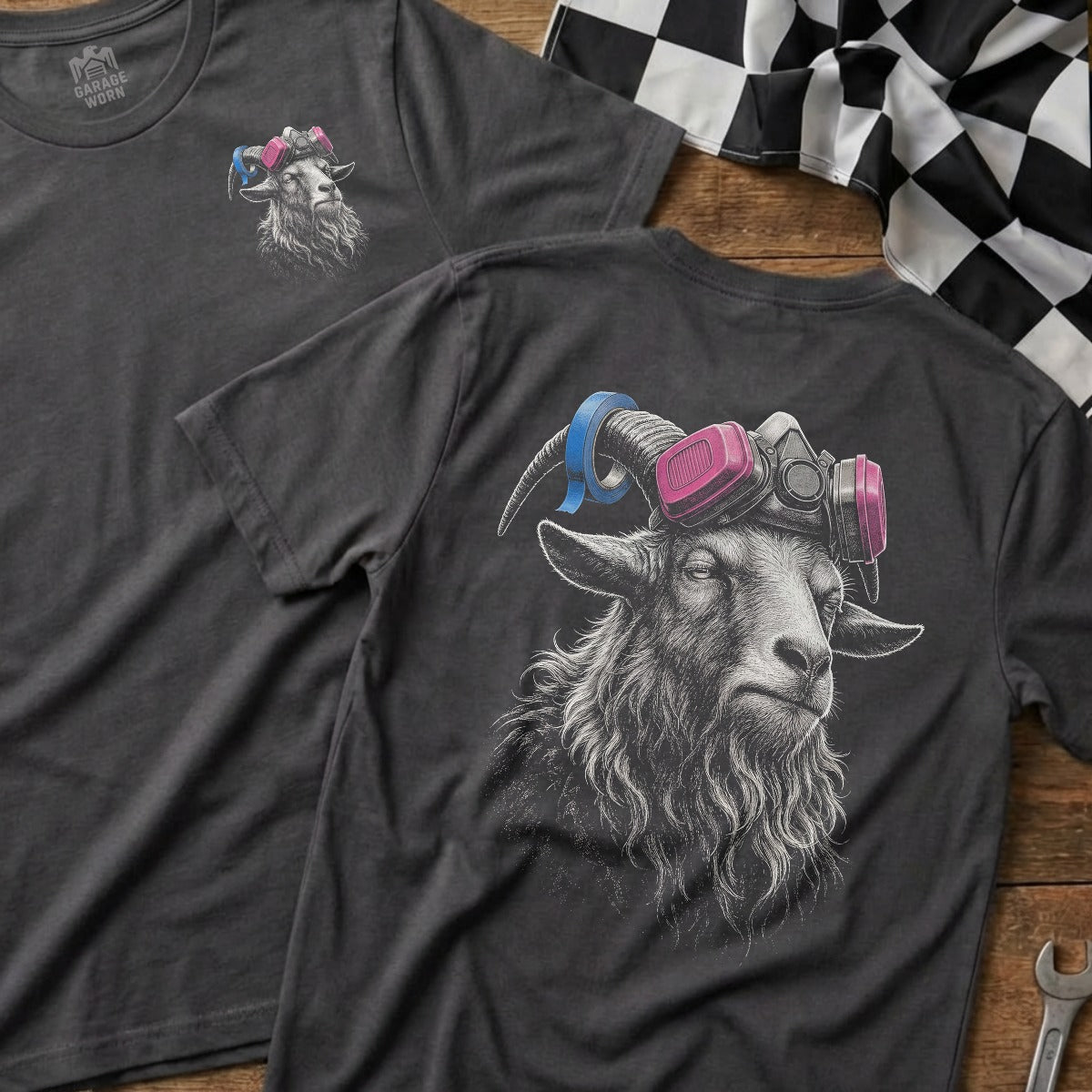 Charcoal | Front & Back