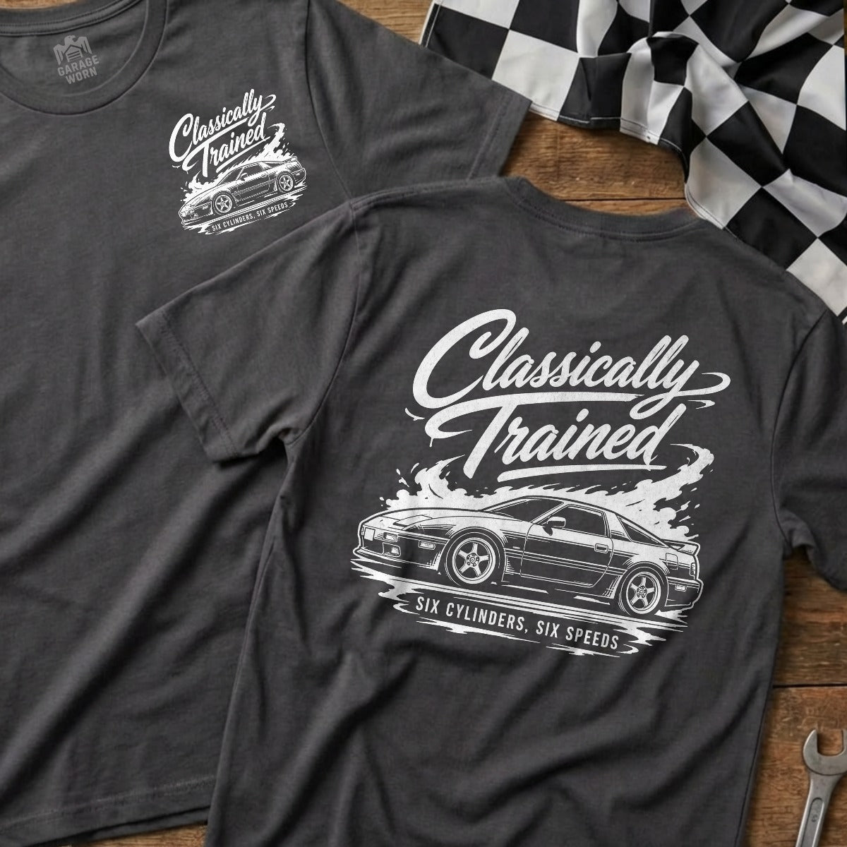 Charcoal | Front & Back