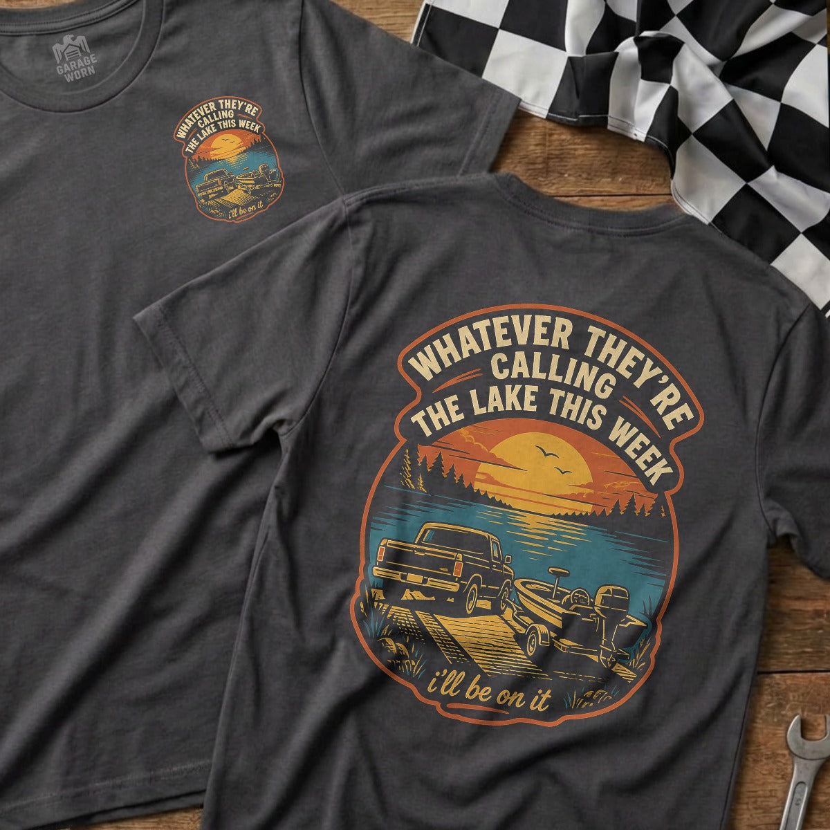 Charcoal | Front & Back