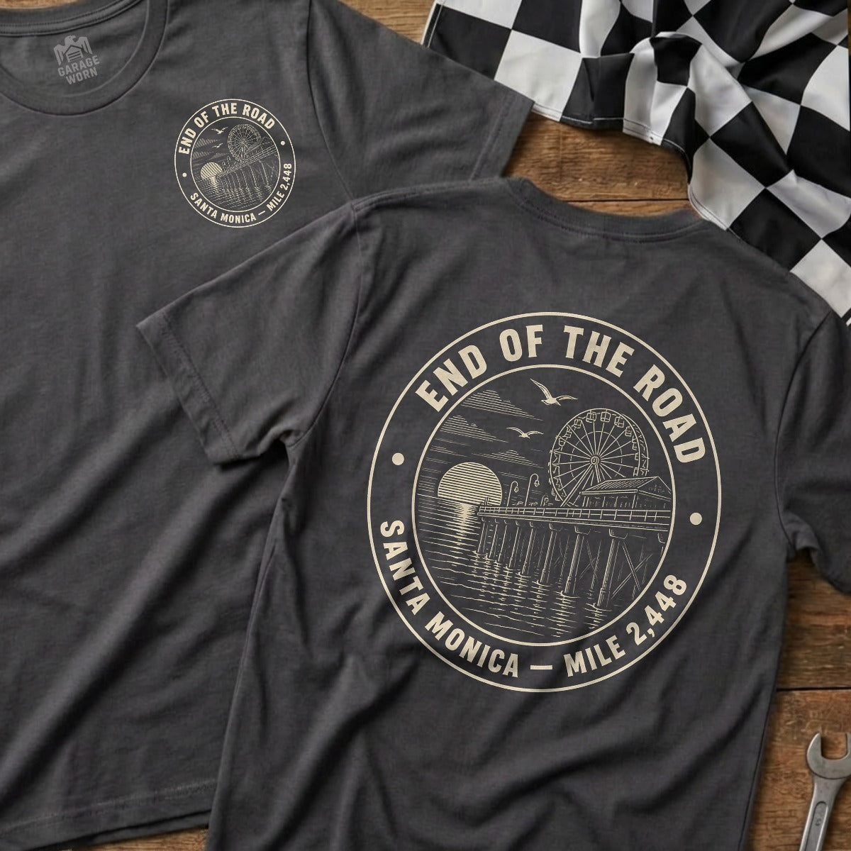 Charcoal | Front & Back