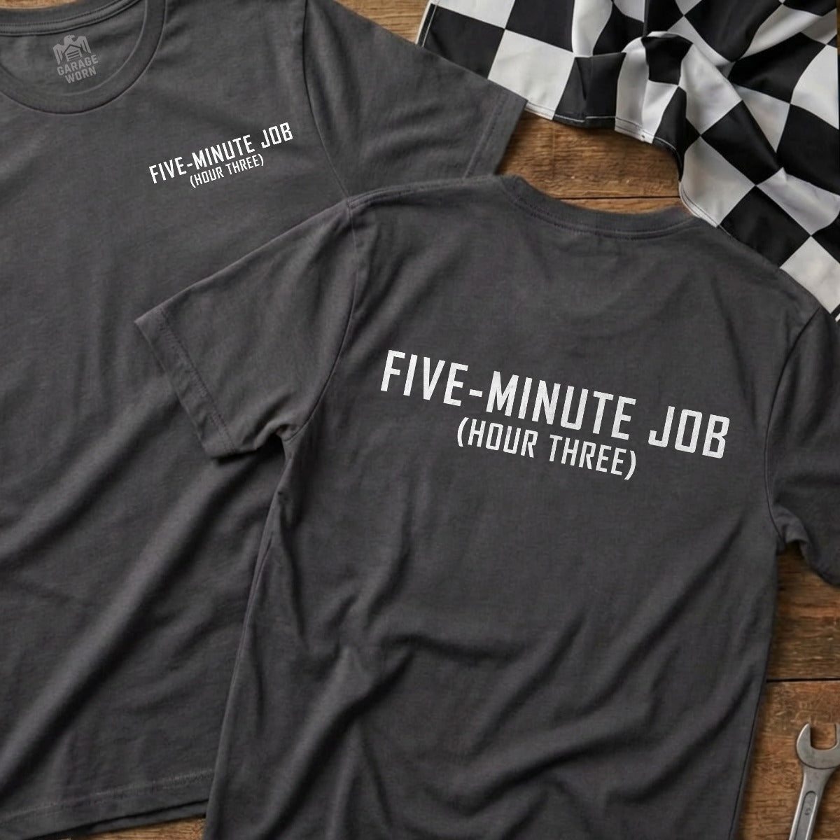 Charcoal | Front & Back