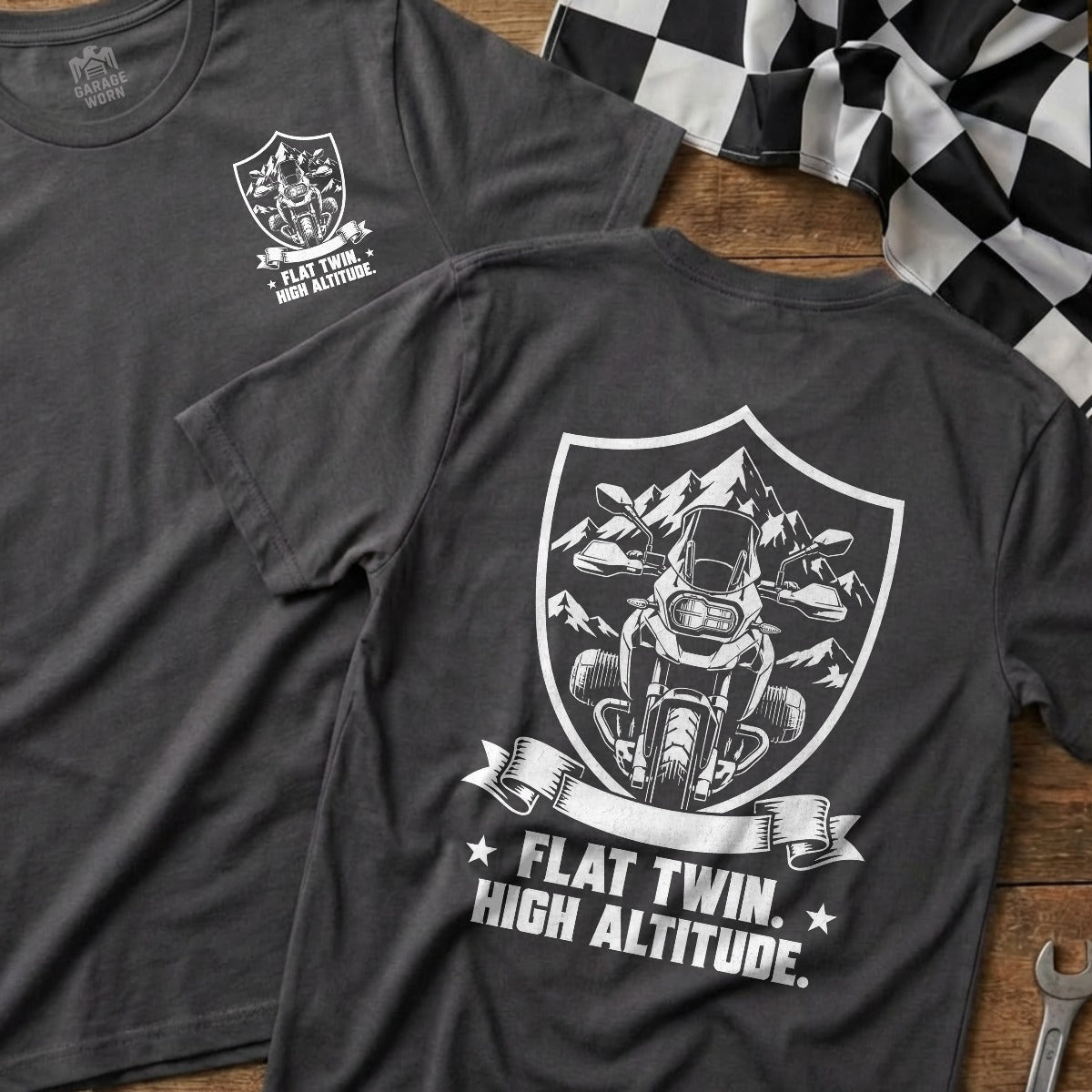 Charcoal | Front & Back
