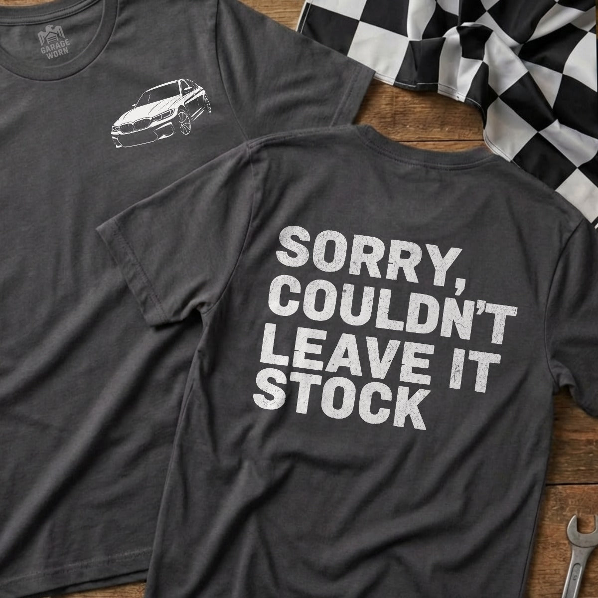 Charcoal | Front & Back