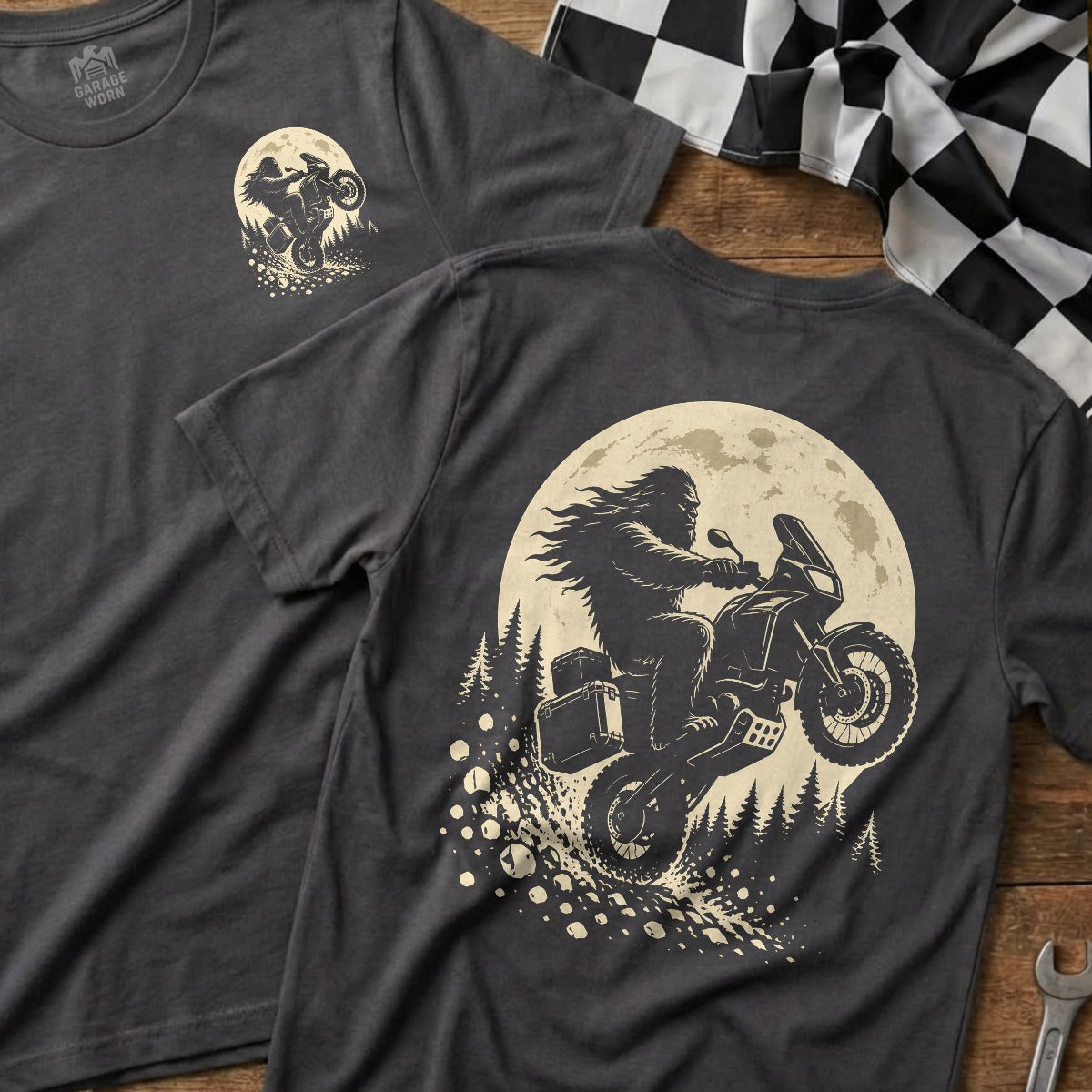 Charcoal | Front & Back