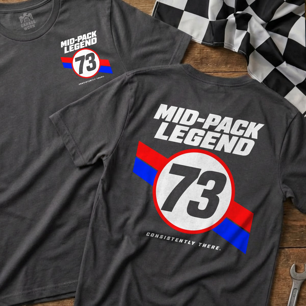 Charcoal | Front & Back