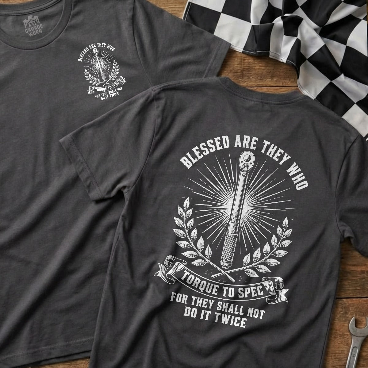 Charcoal | Front & Back