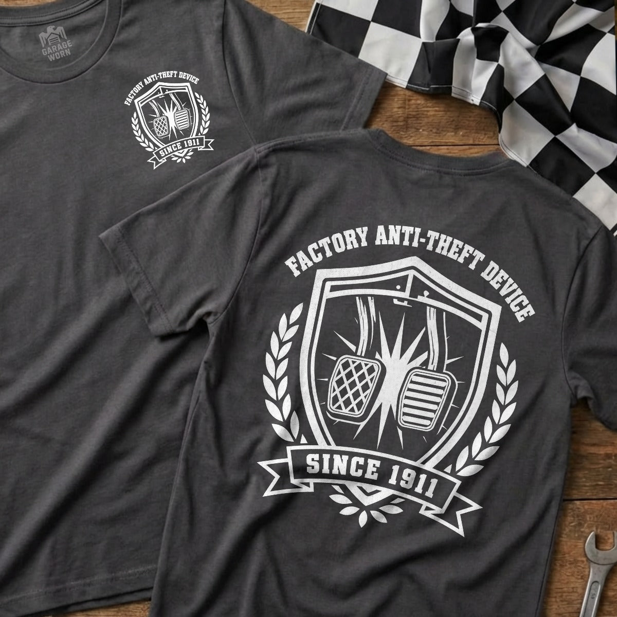 Charcoal | Front & Back