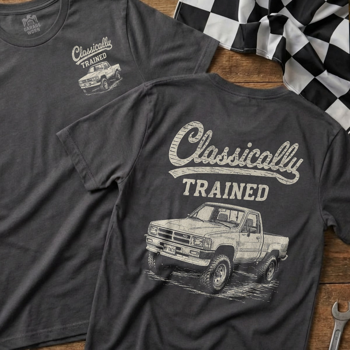 Charcoal | Front & Back