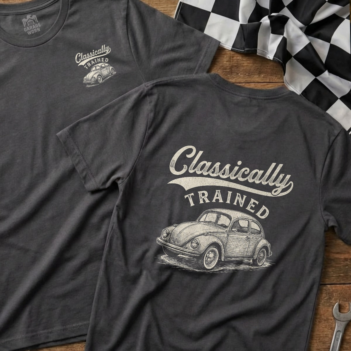 Charcoal | Front & Back