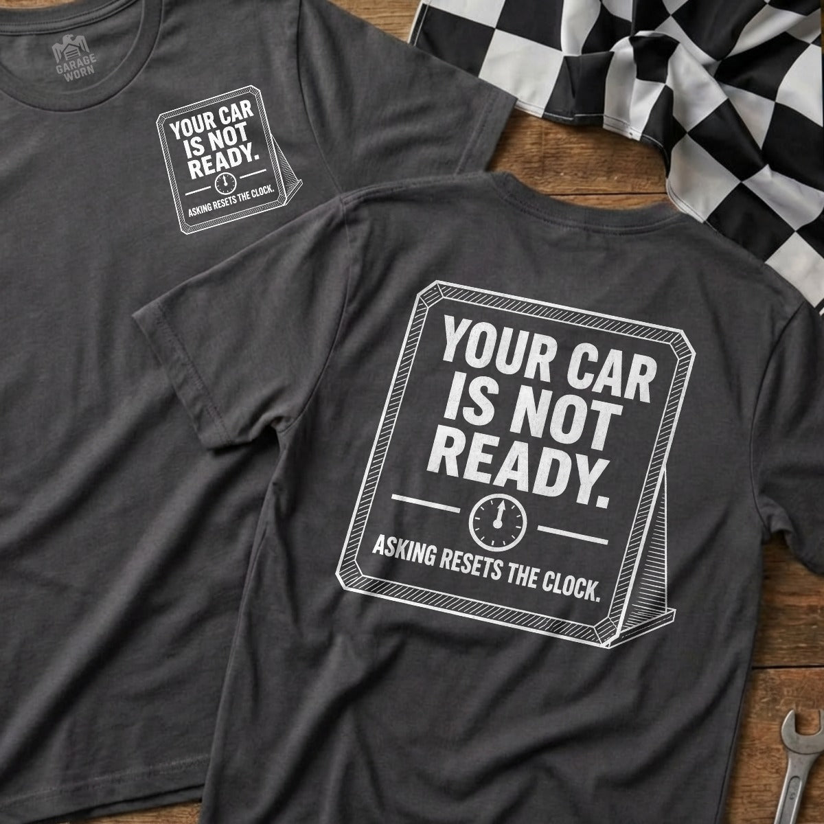 Charcoal | Front & Back