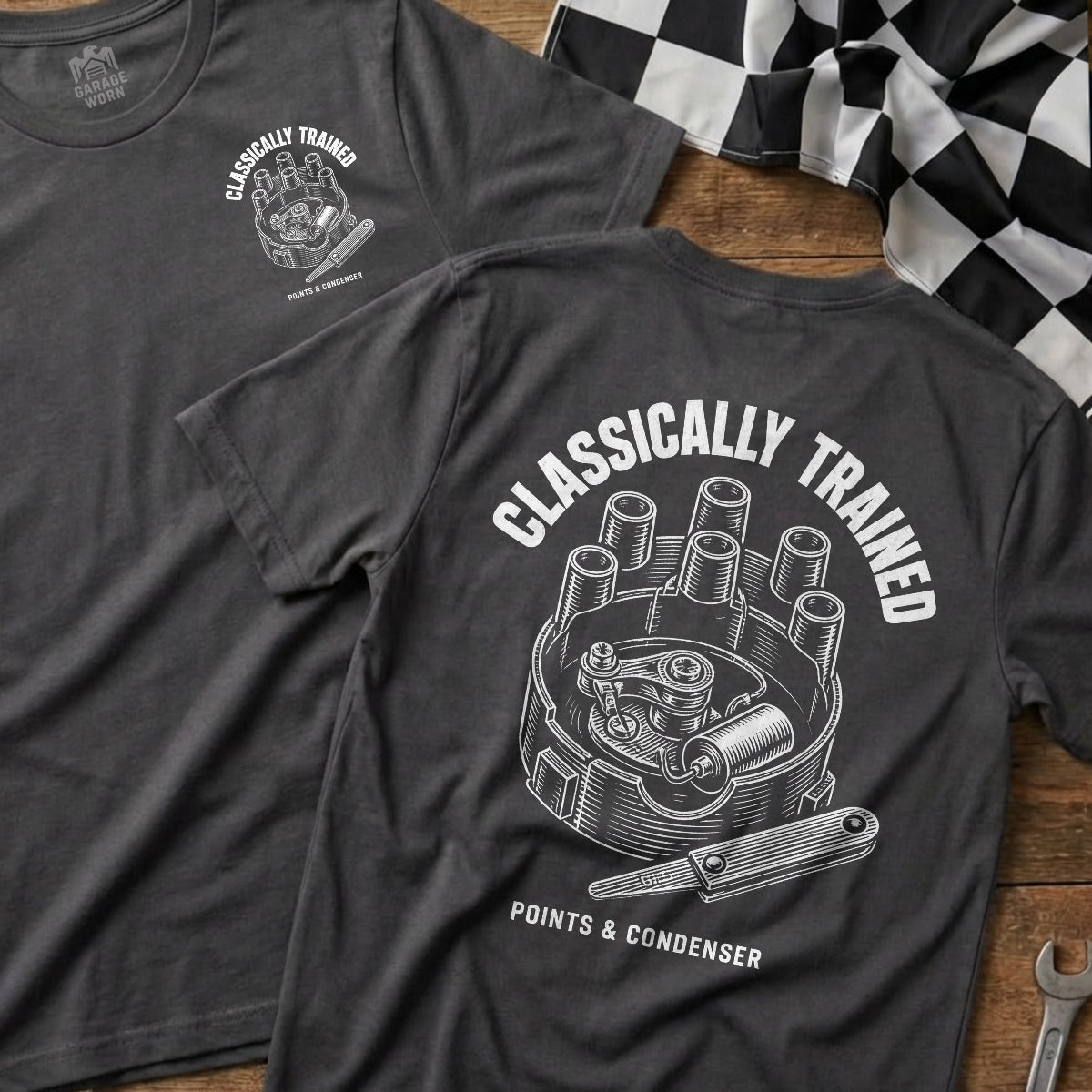 Charcoal | Front & Back