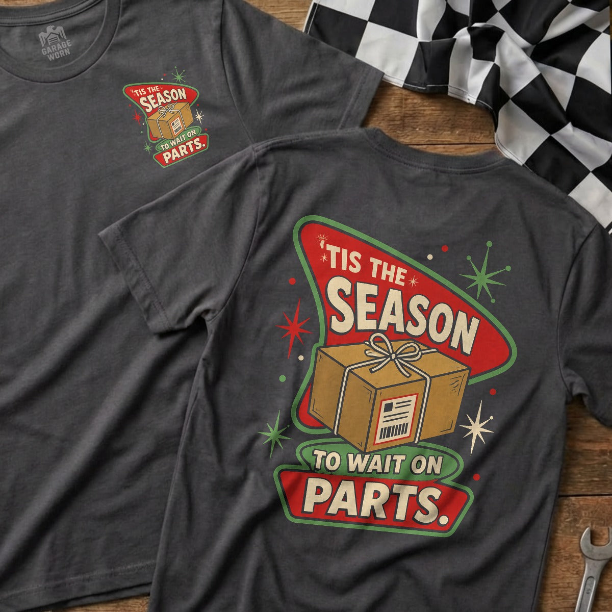 Charcoal | Front & Back