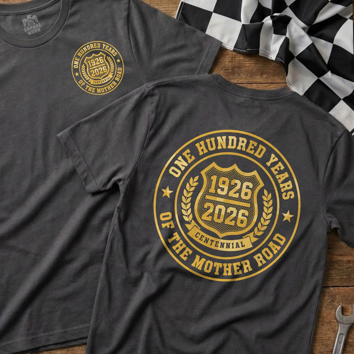 Charcoal | Front & Back