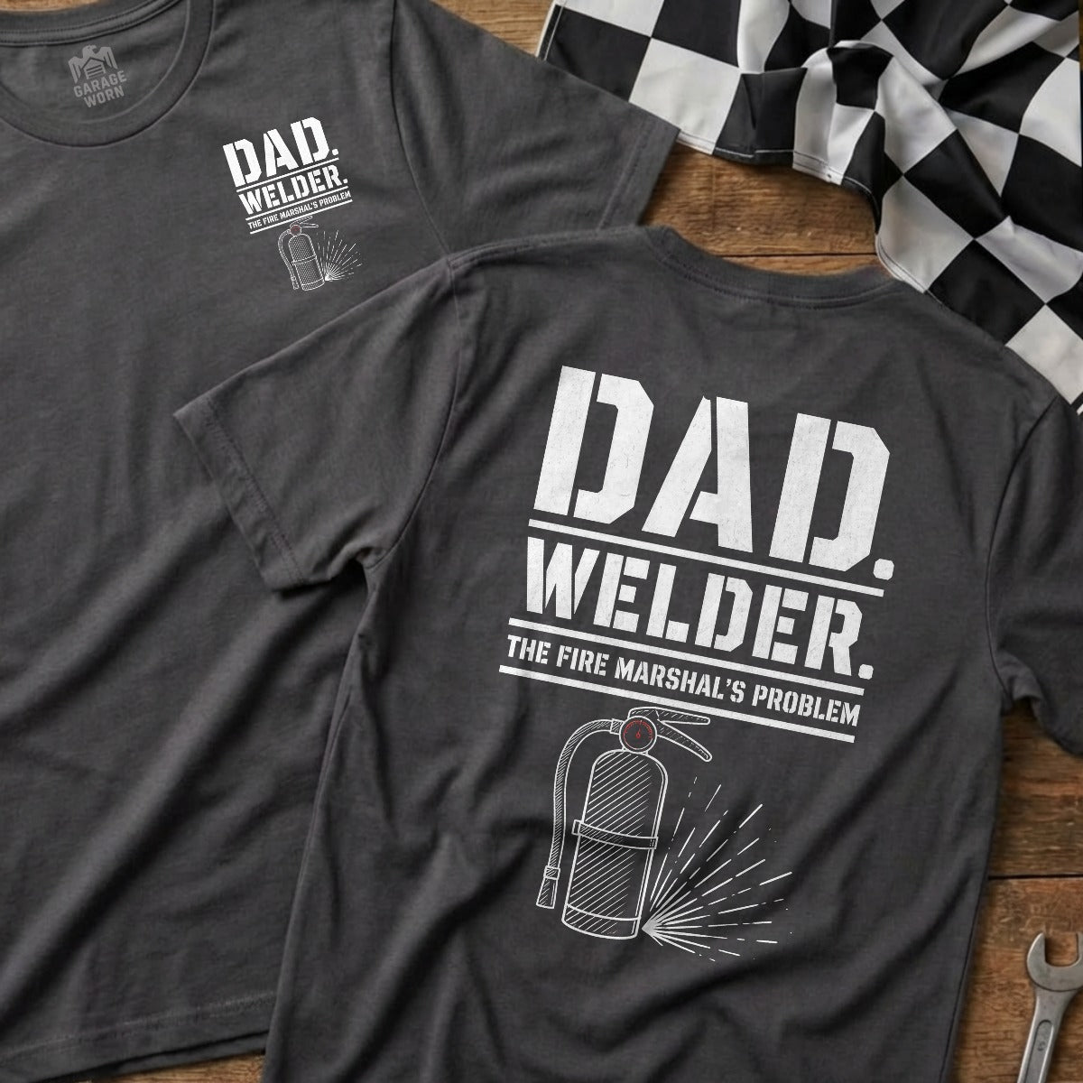 Charcoal | Front & Back