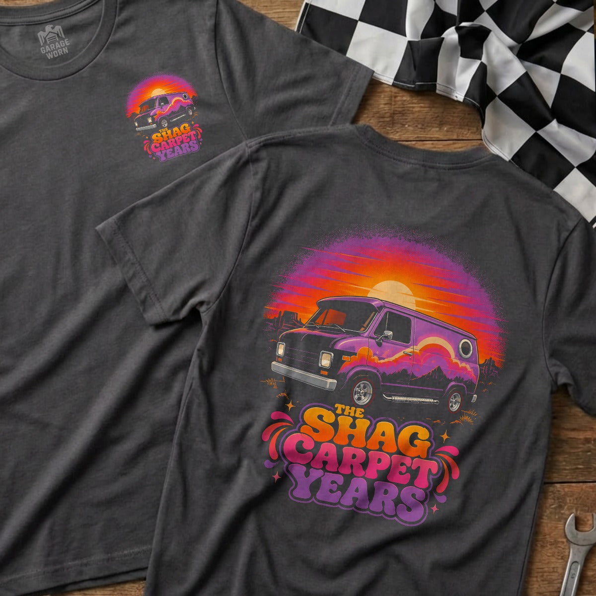 Charcoal | Front & Back