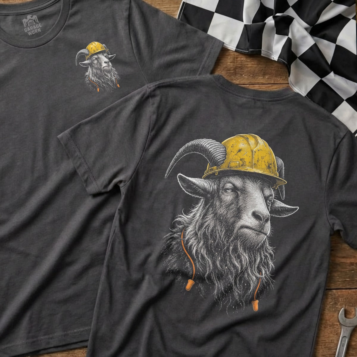 Charcoal | Front & Back