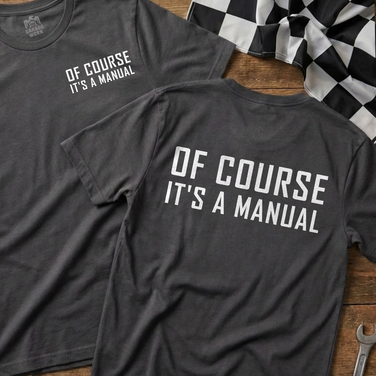 Charcoal | Front & Back