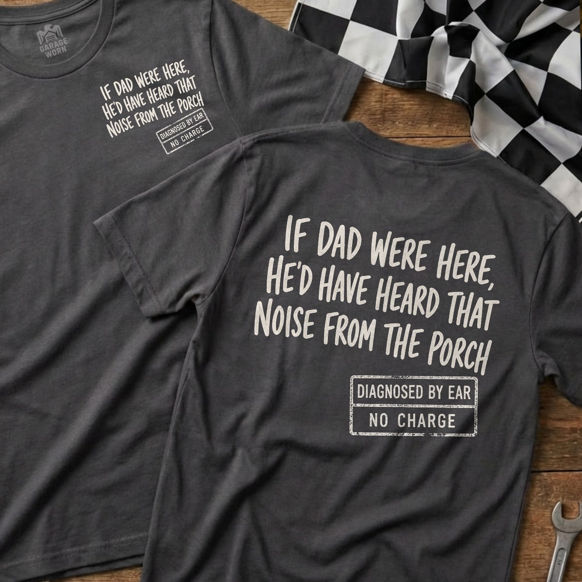 Charcoal | Front & Back