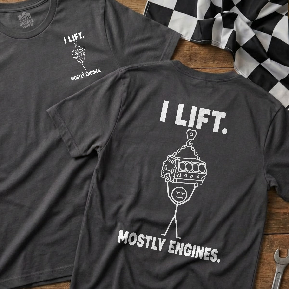Charcoal | Front & Back